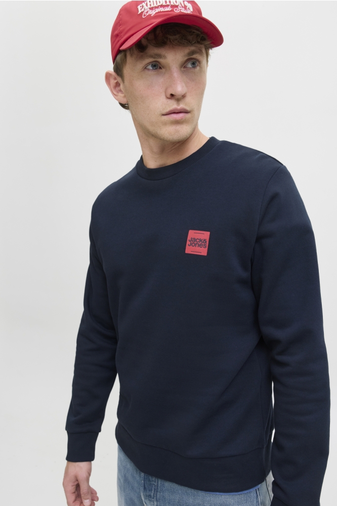 JJBRANDY SWEAT CREW NECK LN 12279256 Sky Captain